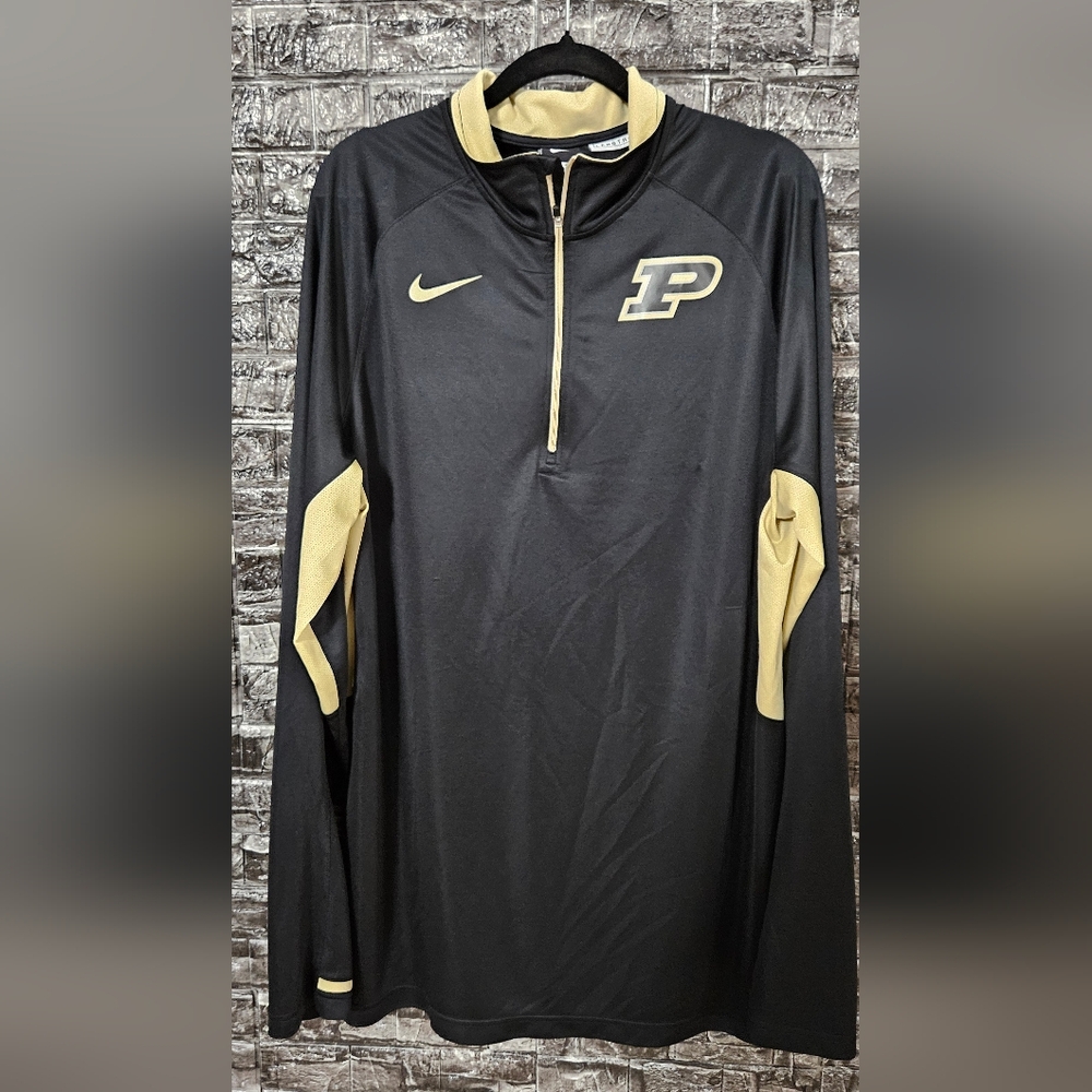 Purdue Quarter-Zip Nike